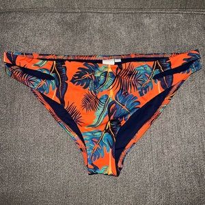 L*SPACE Tropical Print Bikini Bottoms
